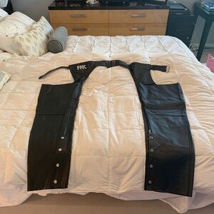 Leather Chaps size Large